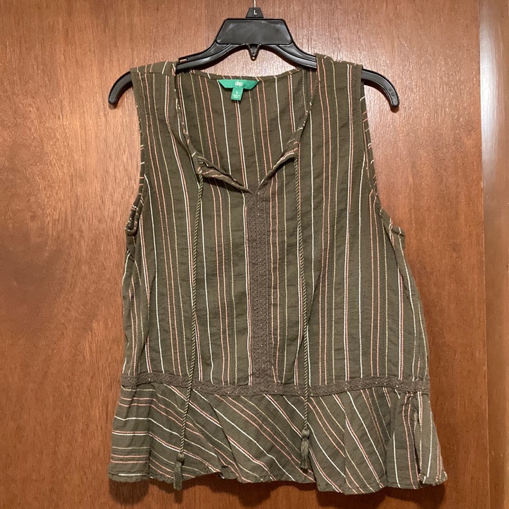 Cotton Tank Top, L